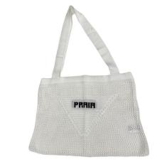 Imagem de Bolsa Espaçosa Feminina Crochê Tricot Saida de Praia Moda Verão - GIP,