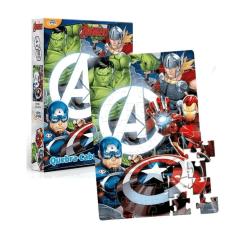 Imagem de Jogo Quebra-Cabeça Marvel Avengers 60 Peças 4+