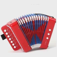 Imagem de Acordeon Acordeão infantil vermelho