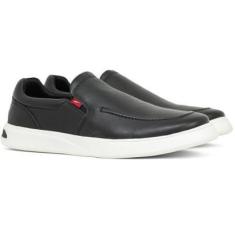 Imagem de Tênis Slip On Masculino Ferracini 24h Casual Buzios Couro Conforto 8960-652-Masculino