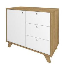 Imagem de Balcão Lugano - Olmo/Branco 6217 - Artany