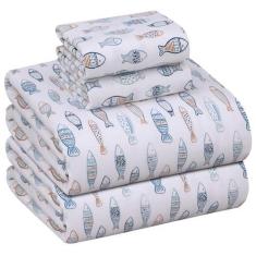 Imagem de RUVANTI Lençóis de flanela Queen Size – Lençóis de cama escovados duplos 100% algodão, bolsos profundos, 40,6 cm, respirável e extra macio para todas as estações, quente e aconchegante, 4 peças,