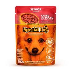 Imagem de Ração Úmida Special Dog Ultralife para Cães Sênior Sabor Carne ao Molh