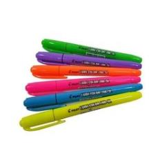 Imagem de Caneta Marca Texto Lumi Color 200-sl Pilot Kit 6 Cores Neon