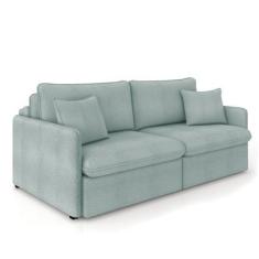 Imagem de Sofá Retrátil Reclinável 4 Lugares 254cm Maili Bouclê K01 - D'Rossi - 