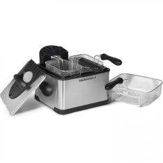 Imagem de Fritadeira Eletrica 4.2L Em Aco Inoxidavel, 1700W 110V, Elite Gourmet Edf401t, Prata