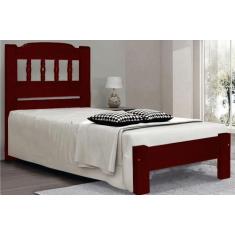 Imagem de Cama Solteirão (Solteiro Extra) Roma De Madeira Maciça Angelim Pedra/T