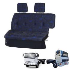 Imagem de Sofá Cama Caminhão Mercedes 1718 / 1723 Cara Chata Azul - Pampa