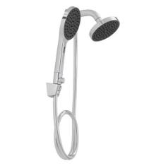 Imagem de Chuveiro Com Desviador De Parede Redondo Flex Plus 12,6cm Cromado Deca