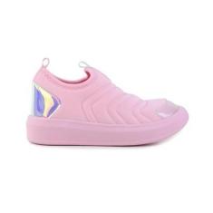 Imagem de Tênis Infantil Feminino Novopé Glitter Rosa Bebê - 9800-Feminino