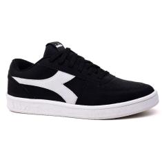 Imagem de Tênis Casual Diadora Playmaker Preto e Branco Masculino Preto/Branco 35 Diadora-Masculino