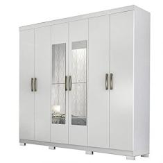 Imagem de Guarda Roupa Clara Flex Casal 6 Portas e 3 Gavetas Panan