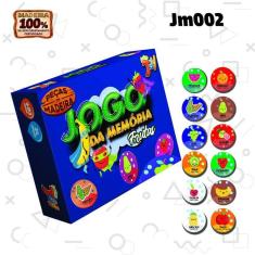 Imagem de Jogo Da Memória Frutas 24 Peças MDF - Paper toy