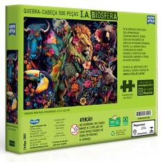 Imagem de Quebra cabeca ia biosfera 500 pecas toyster