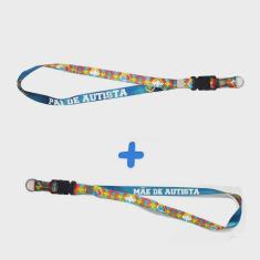 Imagem de Kit 2 Cordões de Identificação Quebra-Cabeça para Autistas e Pais