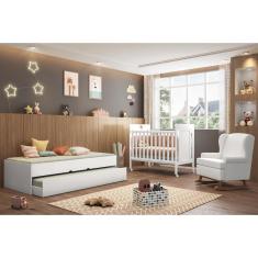 Imagem de Cama Babá Bicama Infantil Chiara Branco Phoenix Baby