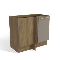 Imagem de Balcão De Canto Cozinha Botanic 98cm 01 Porta M625 Kappesberg - Móveis