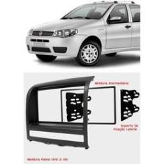 Imagem de Moldura 2din  Fiat Palio Idea Siena Strada P Dvd 2 Din