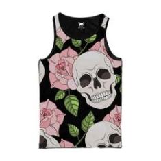 Imagem de Regata Caveiras s Skull Flower