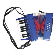 Imagem de Mini Acordeon Sanfona Musical Infantil Criança - 8 Baixos