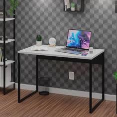 Imagem de Escrivaninha Mesa Para Escritório Diretor Estilo Industrial 100cm