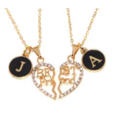 Imagem de Colar Inicial Nome Best Friends Amigas Eternas Folheado 18k