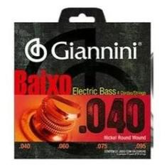 Imagem de ENCORDOAMENTO P/ BAIXO GIANNINI Geebrl- 0.040 LEVE NIQUEL