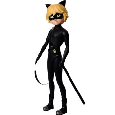 Imagem de Boneca Miraculous Ladybug Cat Noir 55 cm Baby Brink