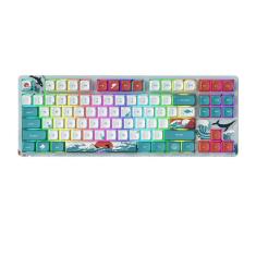 Imagem de Teclado mecânico costom xvx M87 tkl Wireless Gateron Red