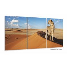 Imagem de Quadro Decorativo Animais Deserto 120x60