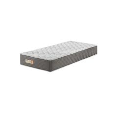 Imagem de Colchão Solteiro Espuma D45 88x188x25cm Ecoline Ecoflex  Cinza/Branco