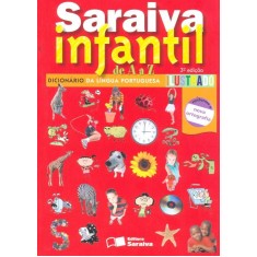 Imagem de Saraiva Infantil de a a Z - Dicionário da Língua Portuguesa Ilustrado - 3ª Ed. 2012 - Saraiva - 9788502161337
