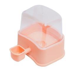 Imagem de Bebedouro Para Cães E Gato Sem Molhar Pelos 2,3 Litros Salmão - Petlon