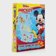 Imagem de Quebra Cabeça Infantil Do Mickey Com 20 Peças - Toyster 8020