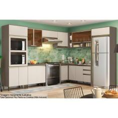 Imagem de Cozinha Completa Connect 13 Peças (5 Armários + 1 Paneleiro + 3 Balcõe