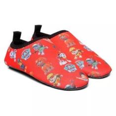 Imagem de Sapatilha Infantil Neoprene Antiderrapante Praia Piscina Aquática Tênis Trilha Bike Cachorro-Unissex
