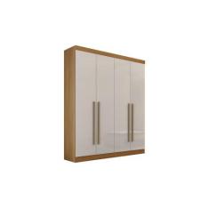 Imagem de Guarda Roupa da Vinci Plus 4 portas 3 gavetas D'Doro - DDoro, Cinamomo