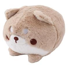 Imagem de Travesseiro de Pelúcia para Cachorro, Toque Macio, Expressão Adorável, Costura Fina, Brinquedo de Desenho Animado para Cachorro de Pelúcia, Enchimento de Algodão PP Fofo para