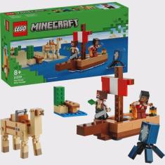Imagem de Lego Minecraft A Viagem Do Barco Pirata 21259