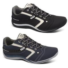Imagem de Tênis Sapatenis Masculino Philos West Sapato Casual -Combo 2, Preto, M