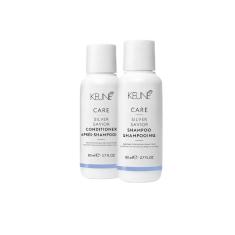 Imagem de Kit Care Keune Silver Savior Shampoo E Condicionador 2x80ml