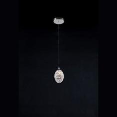 Imagem de Pendente de Cristal Goutte 14cmx11cm Bella Iluminação Transparente