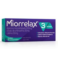 Imagem de Miorrelax com 20 Comprimidos 20 Comprimidos