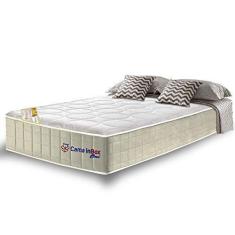 Imagem de Colchão Solteiro com Molas Ensacadas Cama inBox Cloud Bege 88x188x28