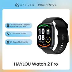 Imagem de Smartwatch Haylou Watch 2 Pro com Tela 1.85 pol-Unissex