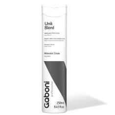 Imagem de Máscara Matizadora Efeito Loiro Cinza Platinado Unik Blond 250ml Gabon