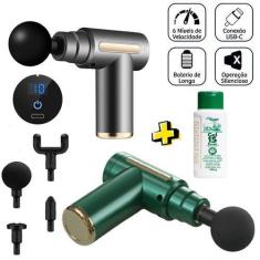 Imagem de Massageador Elétrico Muscular Liberação Miofascial + Gel 15 Ervas - Ma