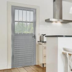 Imagem de Porta de Alumínio Lambril 210x80cm Lado Esquerdo Postigo Hale Esquadrias