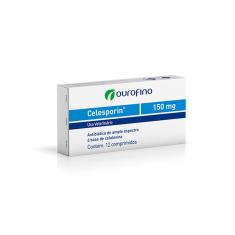 Imagem de Antibiótico Ouro Fino Celesporin De 12 Comprimidos - 150 Mg