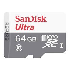 Imagem de Cartão Memória MicroSD/Micro SDXC 64GB Ultra 80MBs Sandisk